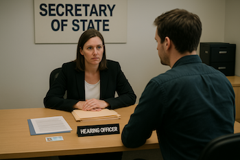 Secretary of State Hearing